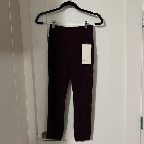 NWT Lululemon Invigorate HR Crop 23” - Size 4 - Picture 2 of 3